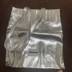 Kastane シャイニーマルチトートBAG シルバー