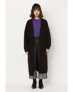 LAGUA GEM ロングニットガウン
