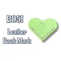 レザーブックマーク　本革しおり　Leather Bookmark B051