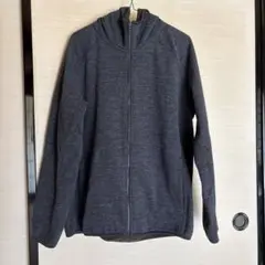 ダークグレー フルジップ ジャケット UNIQLO メンズXL