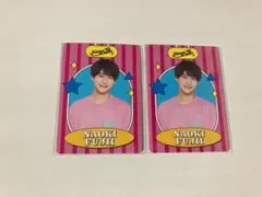 藤井直樹　プロフィールカード　２枚セット