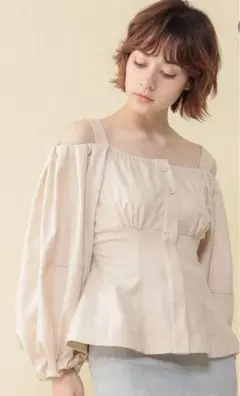 deicy 2wayブラウス