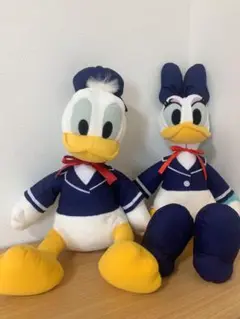 ディズニー　ドナルド　デイジー　ぬいぐるみ (*´`)