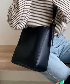 ZOZOTOWN トートバッグ ショルダーバッグ ブラック
