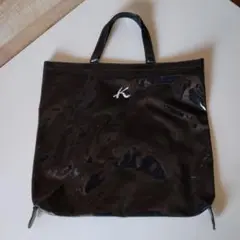 キタムラ　ブラック トートバッグ