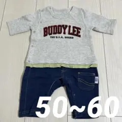 Buddy Lee リー ロゴ刺繍カバーオール ロンパース