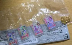 【匿名配送】アイカツ ガチャ グッズコレクション 蘭 あおい カードチャーム