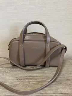 美品　フリークス　ROVERETOショルダーバック　ベージュピンク