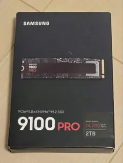 Samsung M.2 PCI-E SSD 9100 PRO 2TB 新品未開封