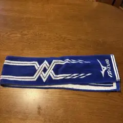 Mizuno スポーツマフラータオル 青
