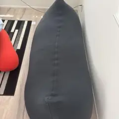 グレー ビーズクッション
