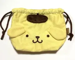 リバーシブル巾着 ポーチ ポムポムプリン