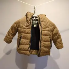 Zara BabyBoy フード付き中綿コート 3/4歳用