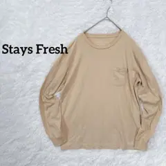 【ステイフレッシュ】Stays Fresh 長袖カットソー　シャツ　M