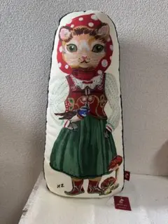 NATHALIE LÉTÉ 猫のクッション アフタヌーンティー