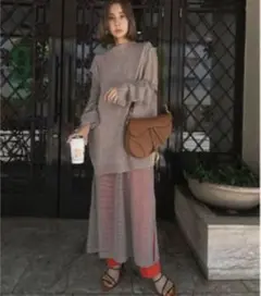 MESH DOCKING KNIT VEST