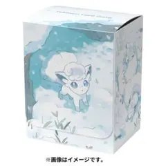 ポケモンカード　デッキシールド　アローラロコン　アローラのすがた　スリーブ