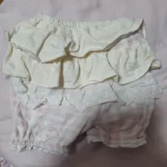 クーラクール　チェックパンツ