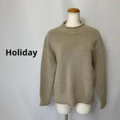 Holiday AUNTIE ハイネック ニット ROSA オーバーサイズ