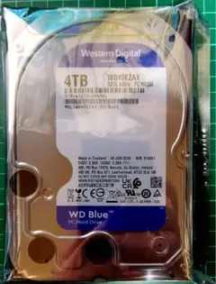 ほぼ新品◆WD40EZAX◆容量4TB◆国内正規代理店品◆記録方式：CMR