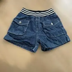 デニムハーフパンツ