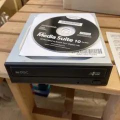 M-DISC対応ドライブ CyberLink Media Suite 10