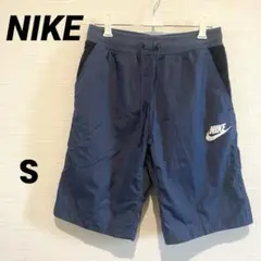 NIKE ショートパンツ トレーニングパンツ Sサイズ ブルー ネイビー