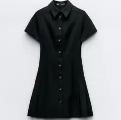 ZARA 襟付き ミニワンピース