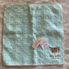 PAUL & JOE 猫刺繍タオルハンカチ