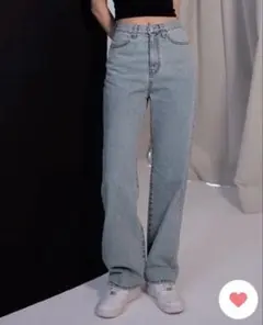 CHUU - 5KG JEANS ライトブルー デニムジーンズM韓国通販