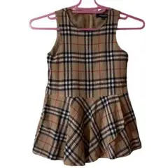 BURBERRY LONDON ノバチェック ワンピース キッズ 女の子