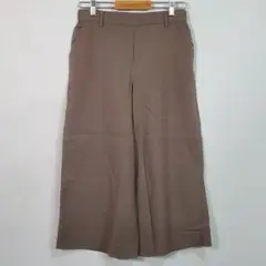 GEORGES RECH ワイドレッグ　キュロット　ウエストゴム入り　サイズ40