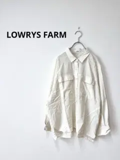 LOWRYS FARM ローリーズファーム　シンプルシャツ