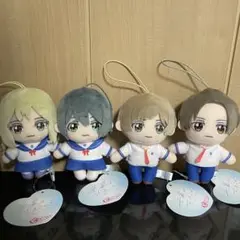 ピこぬい 先輩はおとこのこ 全4種コンプセット マスコット ぬいぐるみ