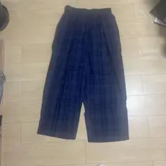 チェックパンツyolo