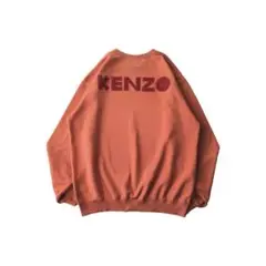 KENZO デザインスウェット ビッグロゴ 北斎タグ 日本製