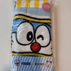【新品未使用】ドラえもん 3coins フード付きタオル 60cm×120cm