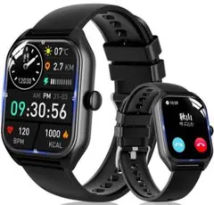 スマートウォッチ Bluetooth通話機能 音楽再生 電卓機能 活動量計