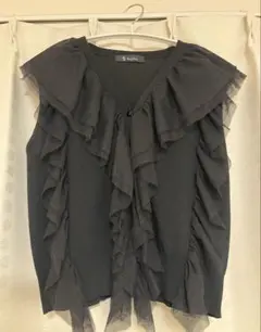 アベイル　ragout フリルノースリーブトップス