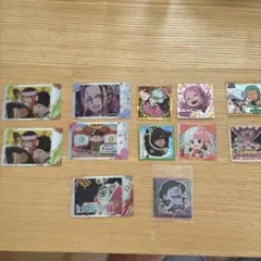 ワンピース　シール&カードセット