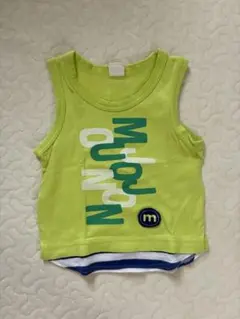 Moujonjon ライムグリーンタンクトップ