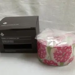 ★ イタリアPERNICI製 高級アロマキャンドル お花の模様 送料込み