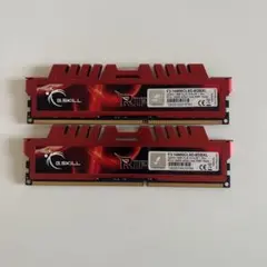 G.SKILL RipjawsX 8GB（4GB×2）DDR3-1866