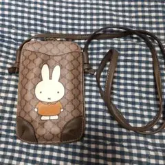 ミッフィー スマホショルダーバッグ