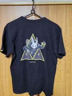 FR2×HUF コラボTシャツ トライアングル ブラック Lサイズ