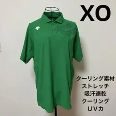 デサントムーブスポーツポロシャツ XO半袖速乾DESCENTEMOVESPORT