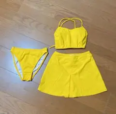 イエロー セパレート水着セット