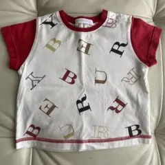 BURBERRY アルファベットプリント Tシャツ 80cm