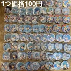 アニメキャラクター缶バッジセット多数