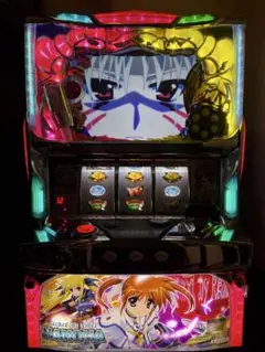 送料込み パチスロ実機 魔法少女リリカルなのは コイン不要機 SANYO パチスロ 魔法少女リリカルなのは 実機 コイン不要機